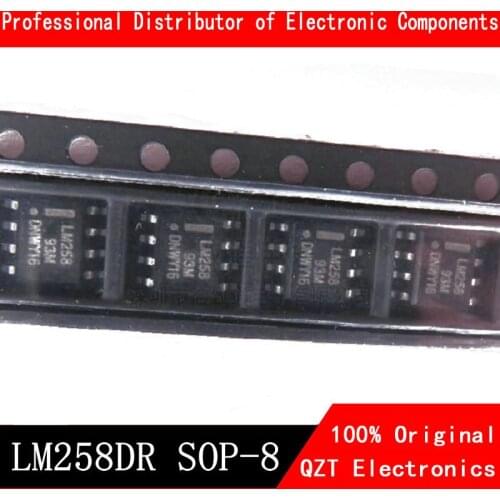 10PCS LM258DR SOP8 LM258 SOP 258DR SMD new and original IC