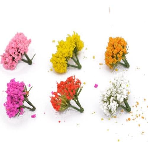 10pcs/lot Architecture Model Building Design Garden Flower Model For Kits Toy