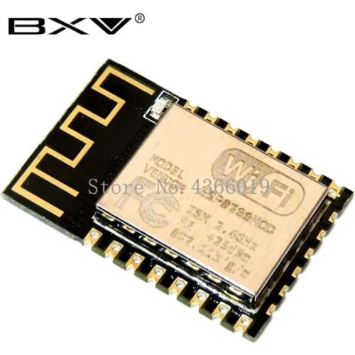 100pcs/lot ESP8266 ESP-12F Serial WIFI Model ESP-12E Upgrade Remote Wireless WIFI Module ESP12F ESP12 4M Flash IOT