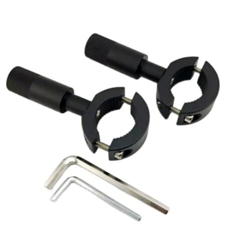 2pcs lamp Holder Mount Bracket For Motorcycle Bumper Modified Headlight Stand Spotlight Extension Pole Frame Support Bracket