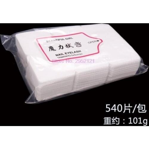 200sets Lint-Free Nail Wipes Napkins Nail Art Nail Remover Wipes For Gel Polish Remove Pure Cotton Nails Pads Paper hot