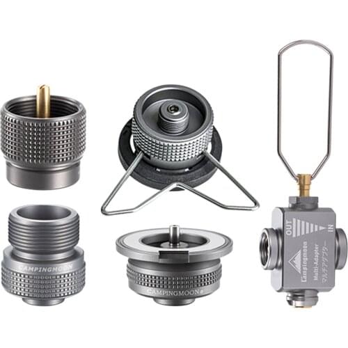 5x Propane Gas Refill Adapter Converter Butane Canister Tool for Outdoor Camping Stove Accessories
