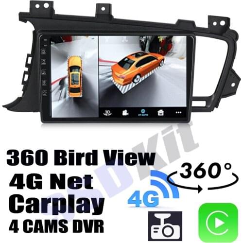Car Audio Navigation GPS Carplay DVR 360 Birdview Around 4G Android System For KIA Ceed Cee'd ED 2006~2012