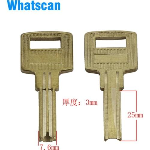 B430 Engineering vehicle embryo blank key