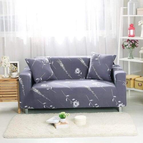 Sofa Cover Universal All-inclusive Elastic Living Room Non-slip Full-cover Fabric Geometric Patterns Sofa Seasons Towel Four