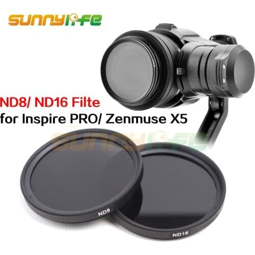 Zenmuse X5 Lens Filter ND8 ND16 Filter Dimmer Filter for Inspire PRO OSMO X5 Camera