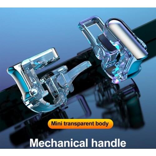 Game Buttons Card Buckle Design Super Compatible Game Console Accessory High Sensitive Mobile Game Controllers for PUBG Mobile