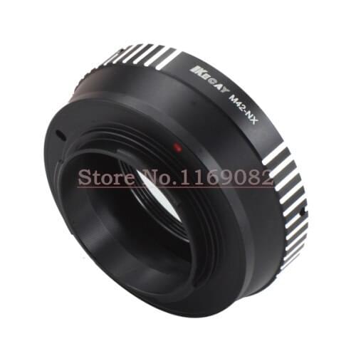 KECAY M42-NX lens adapter for M42 Screw Lens to for Samsung NX Mount Adapter Ring NX10 NX11 NX5 NX100 NX210 NX1000 NX300