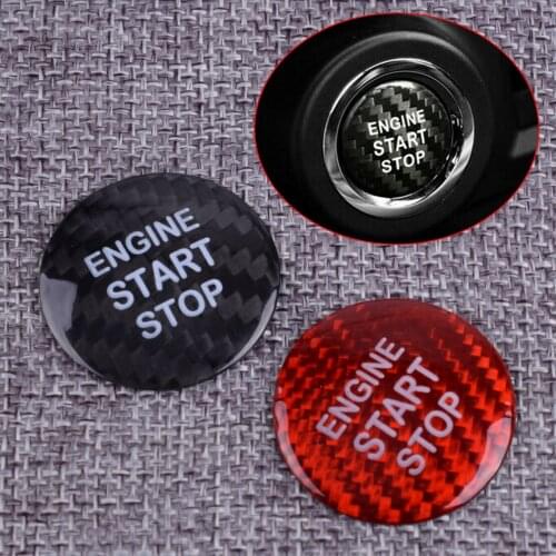 DWCX Engine Start Stop Switch Button Cover Trim Fit For Toyota 86 Highlander RAV4 Camry Corolla 2015 2016 2017 2018