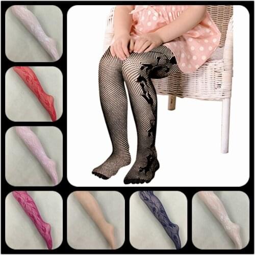 Hot Fashion girls stockings Lace tights female pantyhose fishnet Mesh stocking dance 8 colors 102