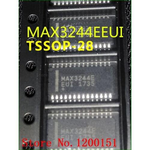 MAX3244ECUI MAX3244EEUI MAX3244 TSSOP-28