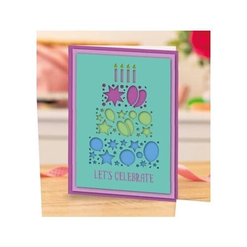 Mmao Crafts Metal Steel Cutting Dies Cake candle background Stencil For DIY Scrapbooking Paper/photo Cards Embossing Dies