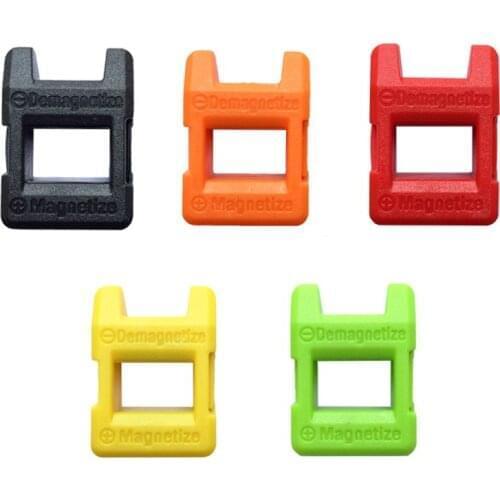 New 2 Pcs Mini Magnetizer Magnetic Pick Up Tool for Screwdriver Tips Screw Bits Free Shipping