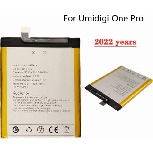 3550mAh Replacement Battery For Umi Umidigi One Pro OnePro Hight capacity Cell Phone Batteries