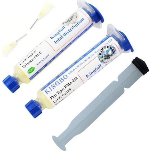 1PCS Eruntop RMA-218 NC-559-ASM RMA-223-UV 10cc Soldering Flux with Aluminum Alloy Booster