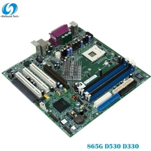 100% Working Desktop Motherboard for 865G D530 D330 305374-001 323091-001 System Board Fully Tested