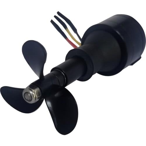 2822 Brushless Motor RC Boat Underwater Thruster Motor 3-blades Propeller Kit for DIY ROV Robot Model Boat Submarine