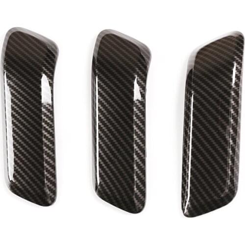 Car Inner Handle Carbon Fiber Styling Decoration Cover Stickers for Land Rover Defender 2020 2021