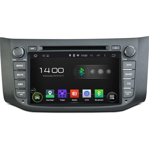 Quad Core, 16GB Nand Flash) Android 4.4.4 System 8 inch Screen Auto radio car dvd gps navigation for Nissan Sylphy 2012-2015