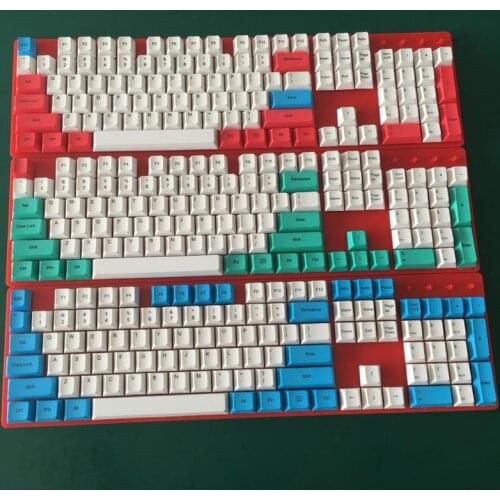 Dyesub PBT keycaps cherry profile for mechancial keyboards 104 keycap dye subbed