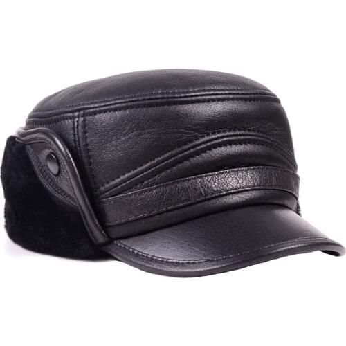 FINILUO Men's Hats With Earflaps