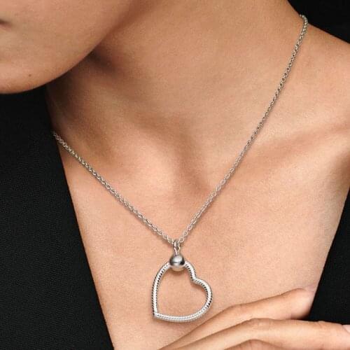 2021 New Fashion Love Heart Choker Necklace With Snake Chain Pendant Necklace For Women Wife Jewelry Girl Gift Special Offer