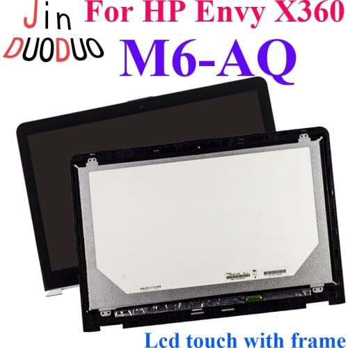 High Quality For HP Envy X360 M6 AQ M6-AQ LCD Display Touch Screen Digitizer Assembly With Frame