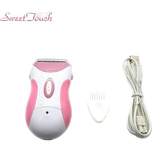 Sweettouch Rechargeable Washable Lady Shaver Epilator Use Wet or Dry,for Face Legs Armpit Arms