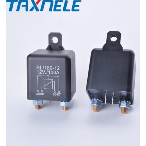 Start relay RL180 100A 12V 24V 48V 60V 72V Power Automotive Relay Heavy High Current Starting relay