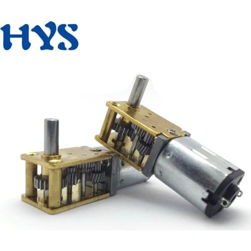 N20 Gear Motors DC 3V 6V 12V Speed Reducer 15/30/60/120/381rpm Electric Motor 12 V Volt Worn Mini Moter DIY Smart Model 3D pen