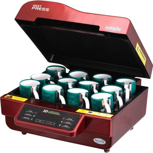 ST-3042 3D Sublimation Heat Press Printer 3D Vacuum Heat Press Machine for Cases Mugs Plates Glasses