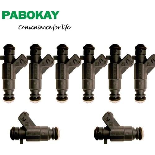 8pieces x 2000-2004 FOR Posch Flow Matched Fuel Injector Set for Audi 4.2 0280155921