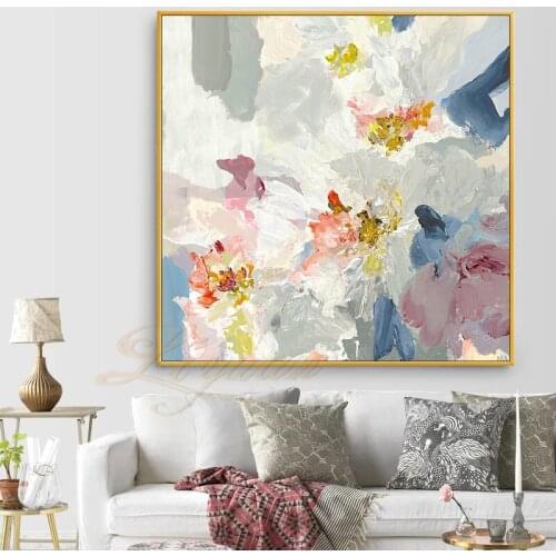 Abstract Oil Painting 100% Hand Painted Oil Paintings Wall Art Canvas Abstract Artwork Carving Art For Hotel Living Room Decor