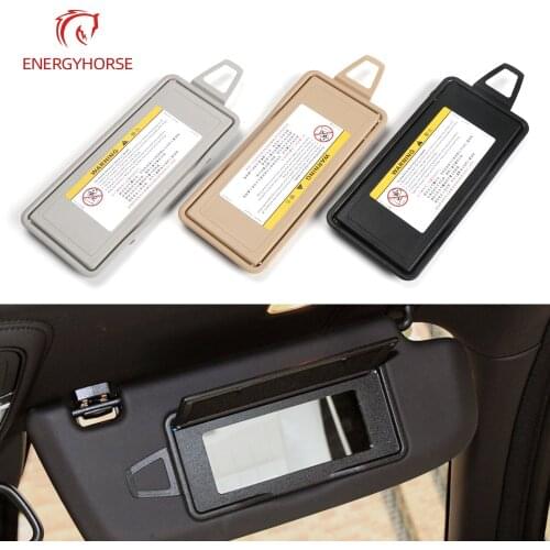 Car Interior Accessories Sun Shade Visor Makeup Cosmetic Mirror Cover For Mercedes Benz W221 S Class W216 CL Class 2218104117