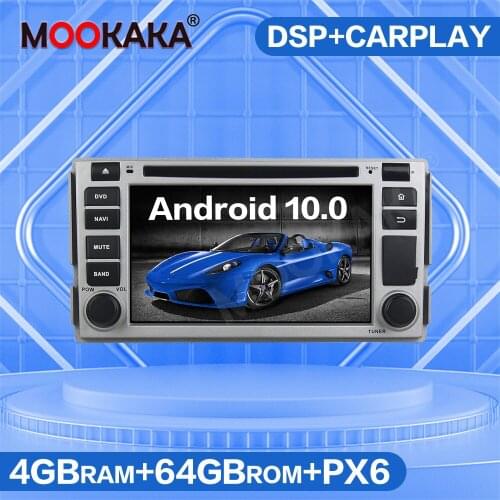 4G SIM LTE Android 10.0 4GB+64GB Car Multimedia Player For Hyundai Santa Fe 2006-2011 Audio Auto Radio GPS Navigation Head Unit