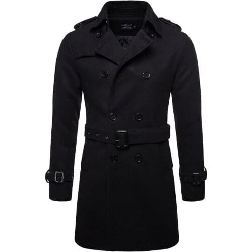 Мужские кашемировые пальто BADUN QISHI China At AliExpress