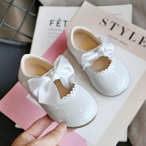 TELOTUNY shoes for baby bon Toddler Infant Kids Baby Girls Butterfly Knot Princess Leather Shoes Soft Sole Flats Single Shoes
