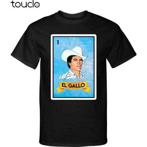 El Gallo Loteria Mexican Shirt Chalino Sanchez Tee Shirt Funny Family Novelty