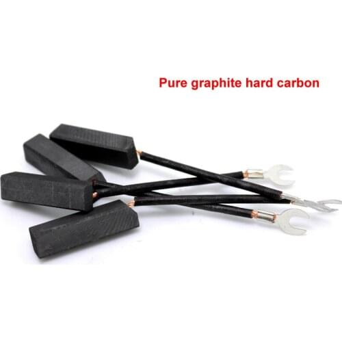 Graphite Carbon Brush T4 D104 D214 J201 J164 Graphite Carbon Brush Spade for Motor Power Tool
