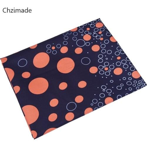 Lychee Life 1Yard Ankara African Wax Bubble Printed Real Wax Fabric For Party Dress Making Materials