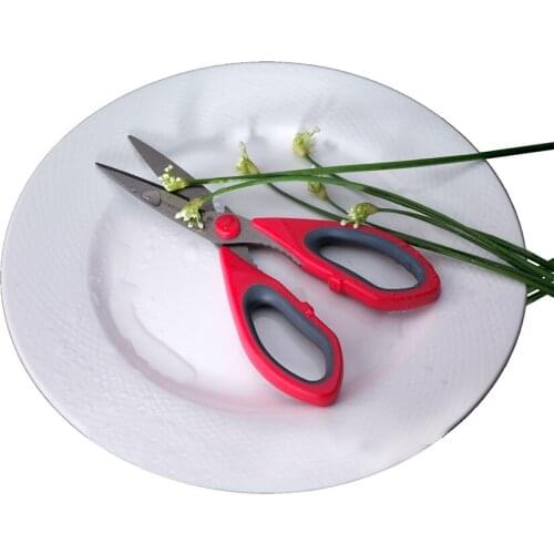 Multifunctional Scissors Stainless Steel Household Kitchen Scissors Chicken Shears Fish Bone Scissors Fish scale SC-KT10003-1