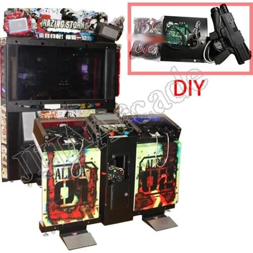 House Of The Dead 4 Mainboard DIY kit with guns/mainboard/Vibration board etc Coin Operated Simulator Gun Shooting arcade game