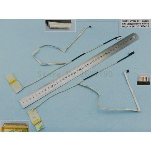 New Laptop Cable For LENOVO G460 G465 Z460 Z465 PN: DC02000ZM10 Replacement Repair Notebook LCD LVDS CABLE
