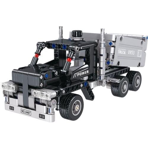 NEW Technic Heavy Hook Loader Engineering Pick Up Truck Van Car Classic Model Building Blocks Sets Bricks Toys City Duplo Tron
