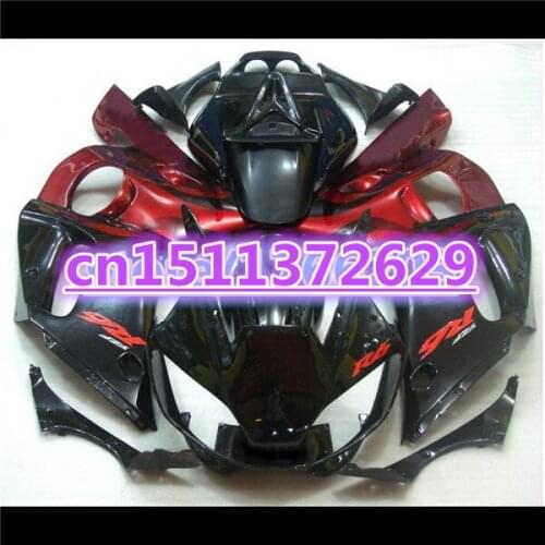 Fairing kit for YZF-R6 98-02 YZF R6 98 99 00 01 02 red black YZF 600 R6 1998 99 00 01 2002 ABS fairing parts-Dor D