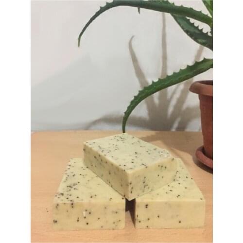 Organic Poppy Seed Soap 4 Pcs X 100g