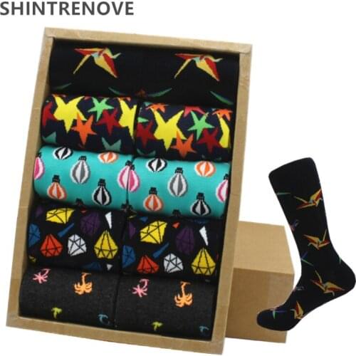 Мужские подарочные носки SHINTRENOVE China At AliExpress