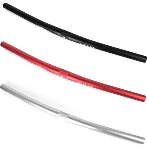 Folding Bike Horizontal Handle Bar Durable Mountain Road Bicycle Straight Handlebar Lightweight Aluminum Alloy Cycling Accessory