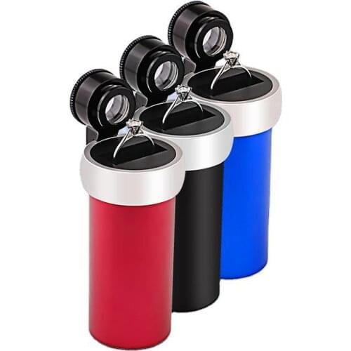 10X Magnifying Glass Optical Glass Lens Diamond Waist Code Professional Jewelry Look Waist Edge Identification Magnifying Glass