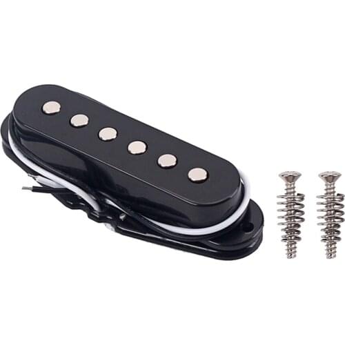 Electric Guitar Pickups Single Coil for Acoustic Guitar, Black